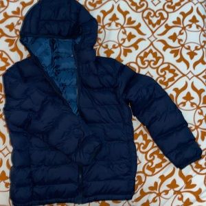 Uniqlo KIDS puffer Navy Blue 9-10
